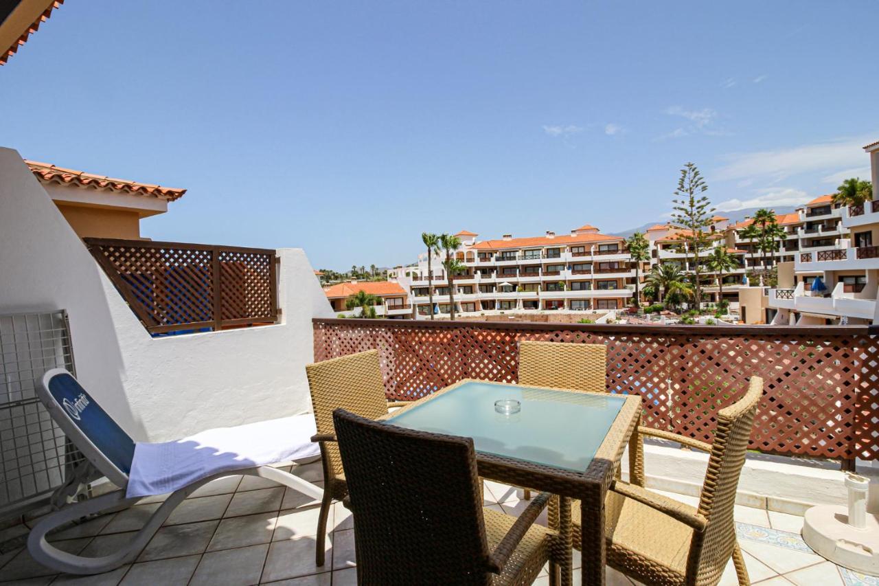 Apartment On Top Floor With Heated Pool In Golf Del Sur 산미겔데아보나 외부 사진