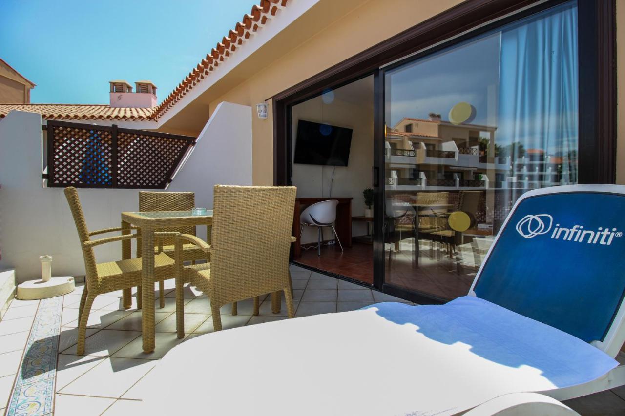 Apartment On Top Floor With Heated Pool In Golf Del Sur 산미겔데아보나 외부 사진