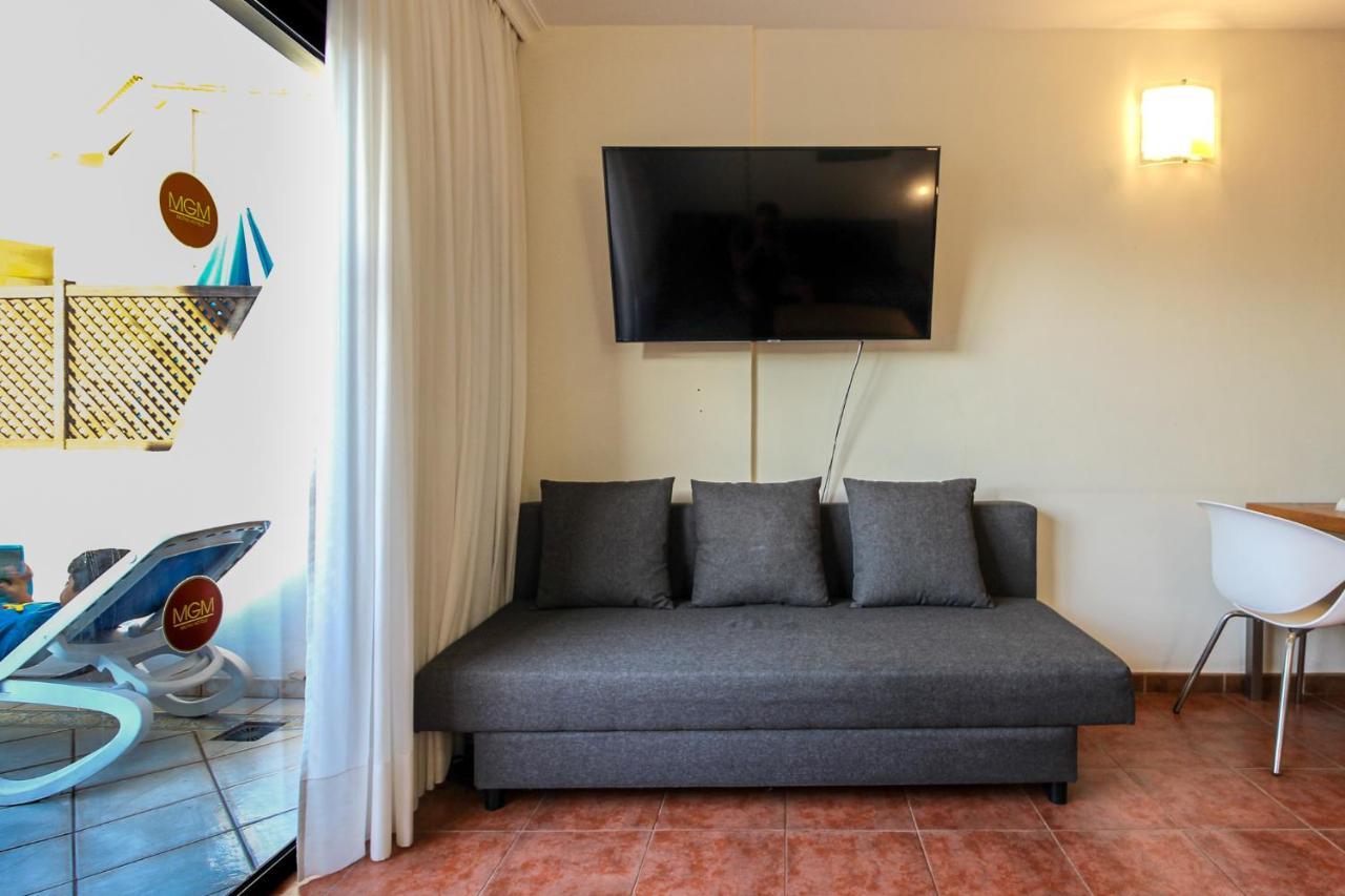 Apartment On Top Floor With Heated Pool In Golf Del Sur 산미겔데아보나 외부 사진