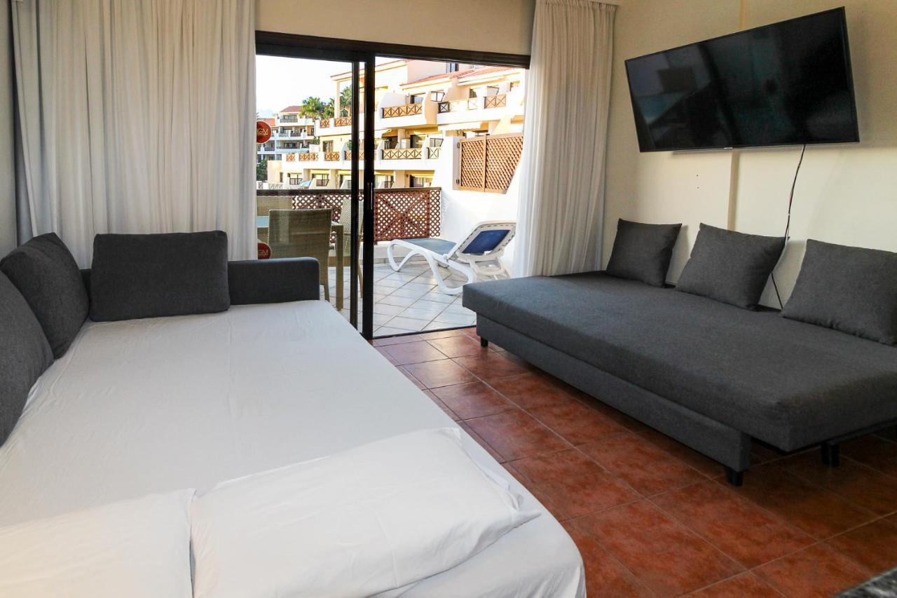 Apartment On Top Floor With Heated Pool In Golf Del Sur 산미겔데아보나 외부 사진